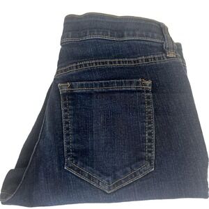 Liz Claiborne Straight Leg Mid Rise Size 6 Women's Dark Wash‎ Jeans